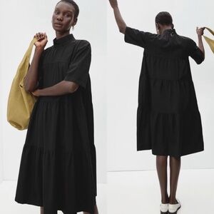 Everlane Black Midi Dress
